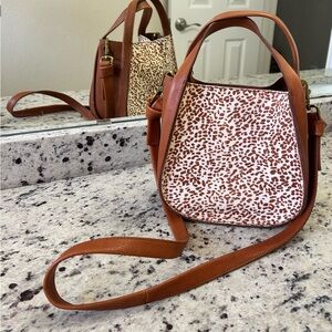 Madewell Sydney Crossbody bag in Spotted Calf